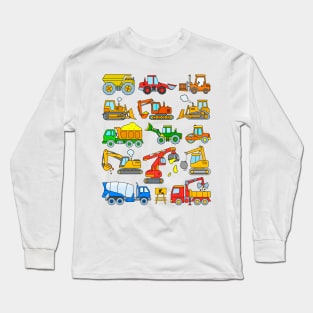 Construction Truck Long Sleeve T-Shirt